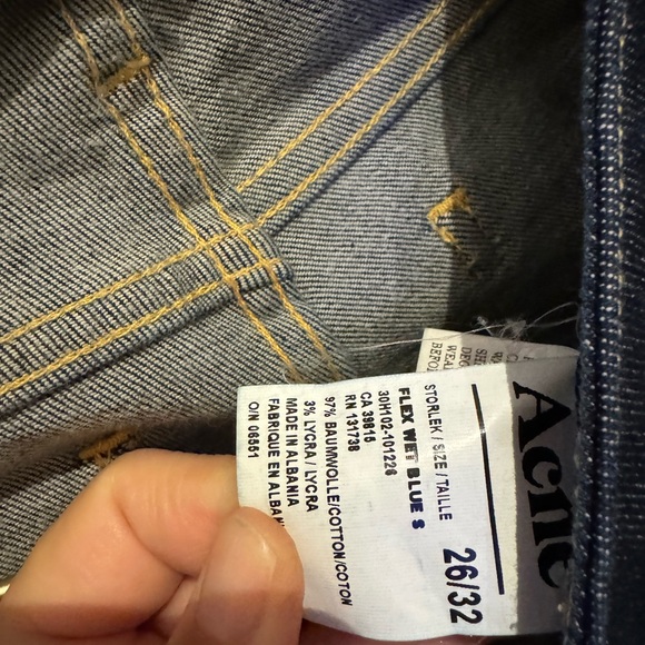 Acne studio jeans size 26 - Picture 2 of 2